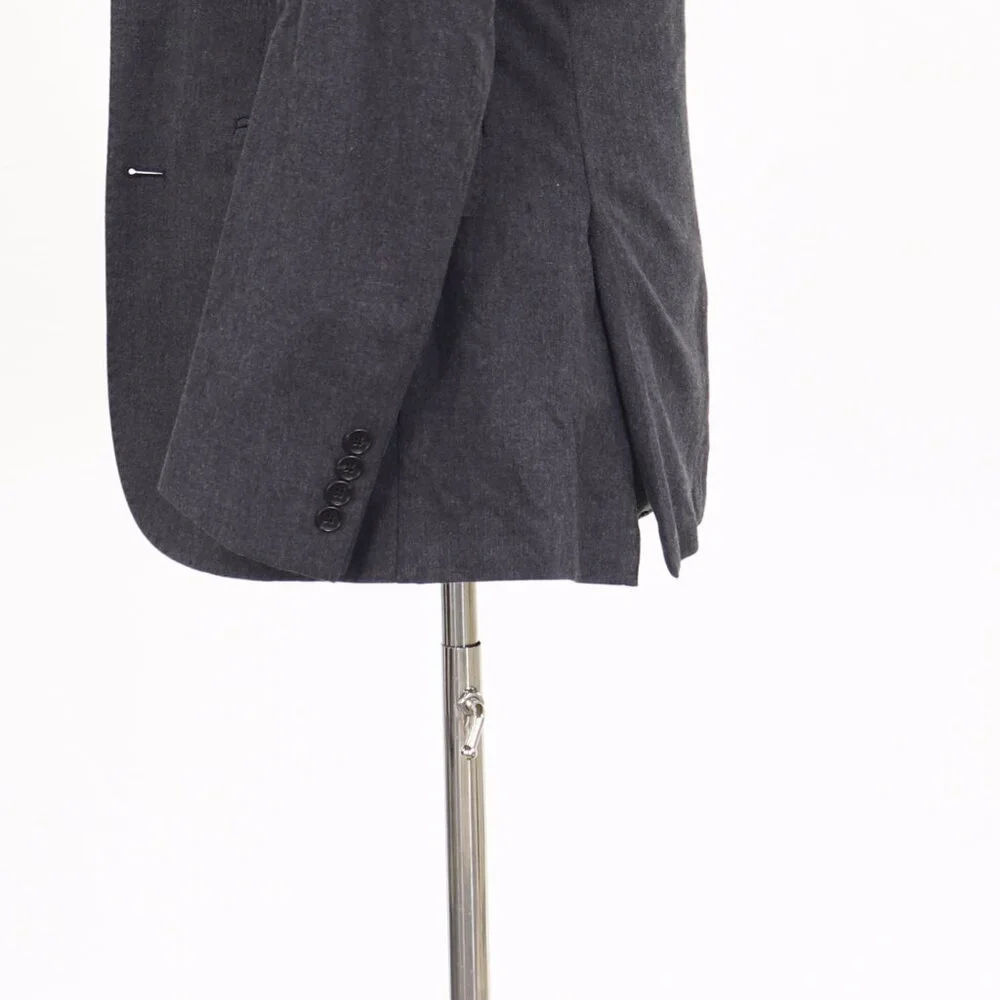 J. Crew Ludlow 36R Gray Solid 2-Button Sport Coat Blazer Jacket T178